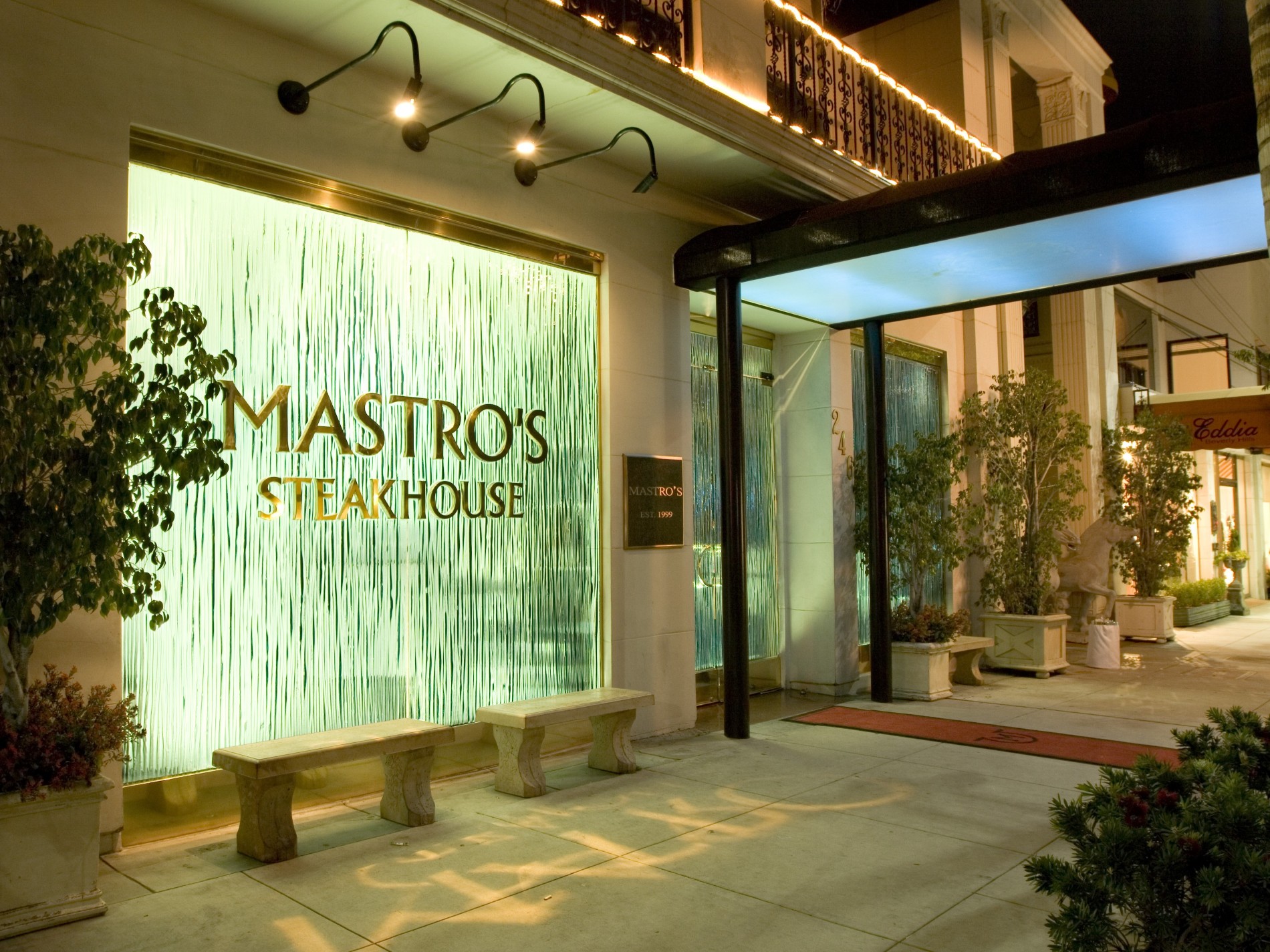 Masttro's Steakhouse Beverly Hills Entrance
