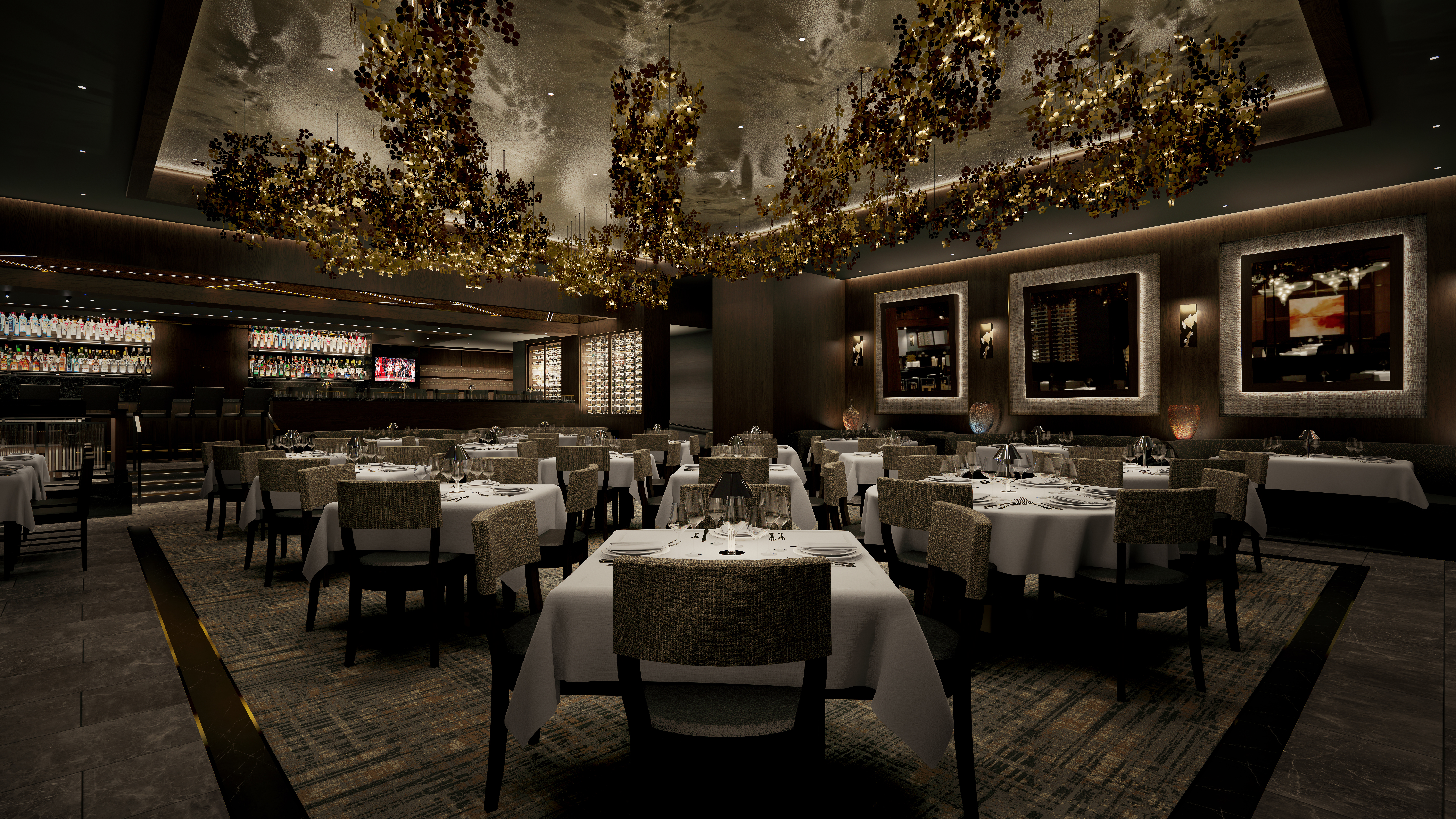 Mastro's Lake Tahoe Dining Room