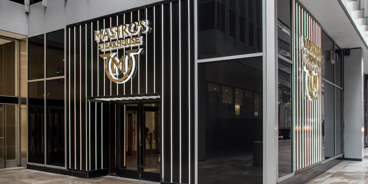 Mastro's Steakhouse — fine dining restaurant — in Midtown — Manhattan — NYC
