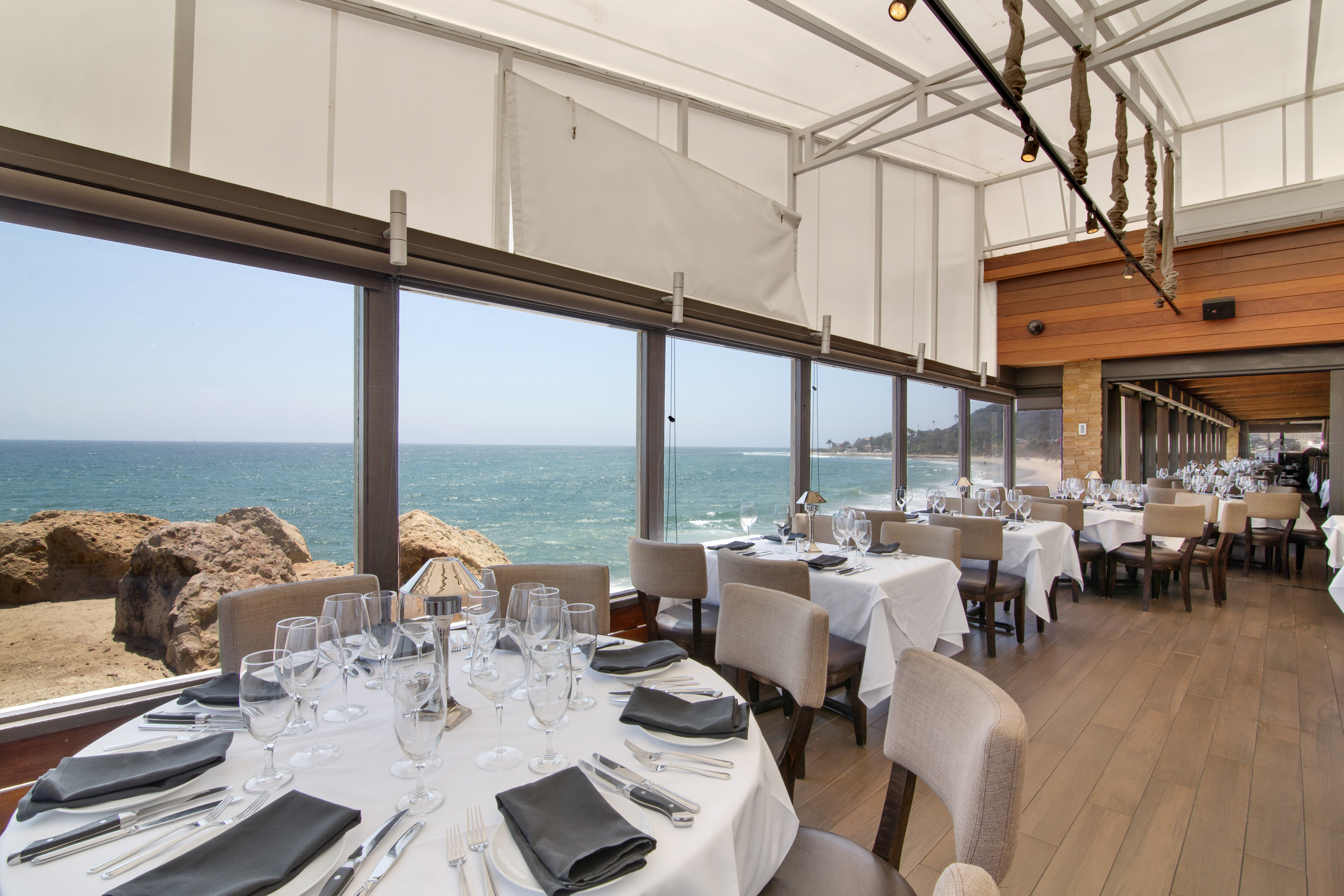 a large long train on a dining room table
