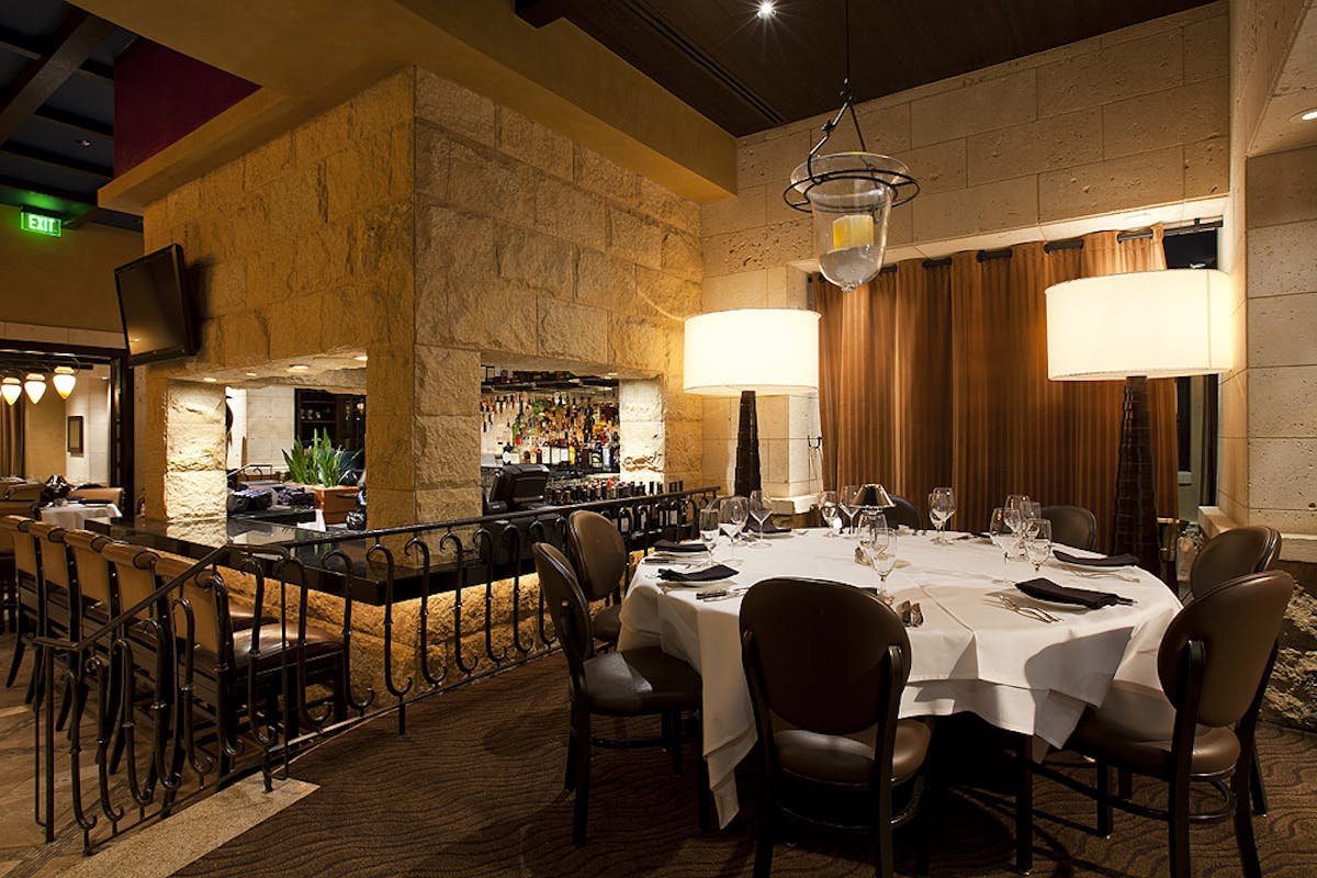 a dining room table