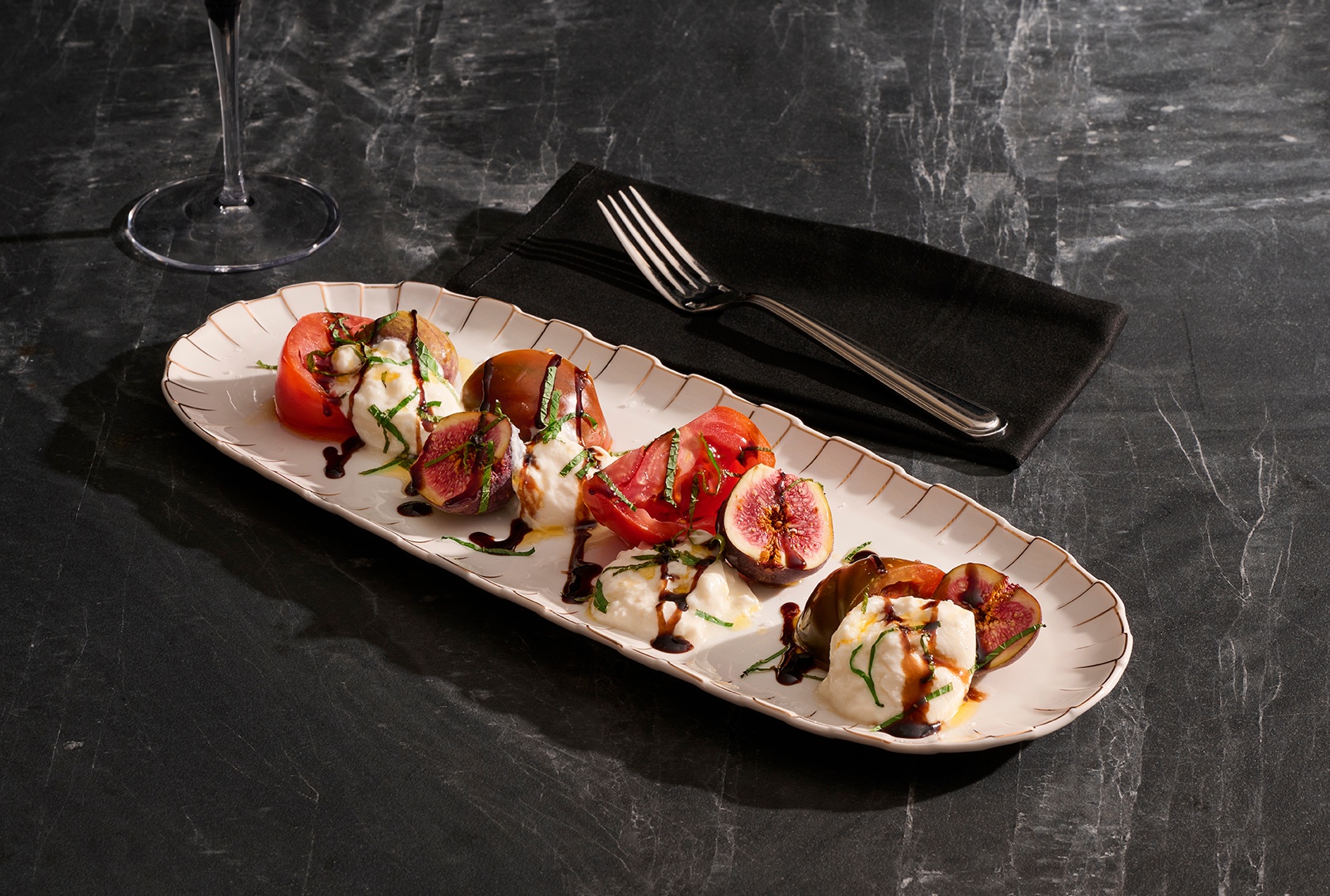 Mastro's Heirloom Tomato & Burrata Salad