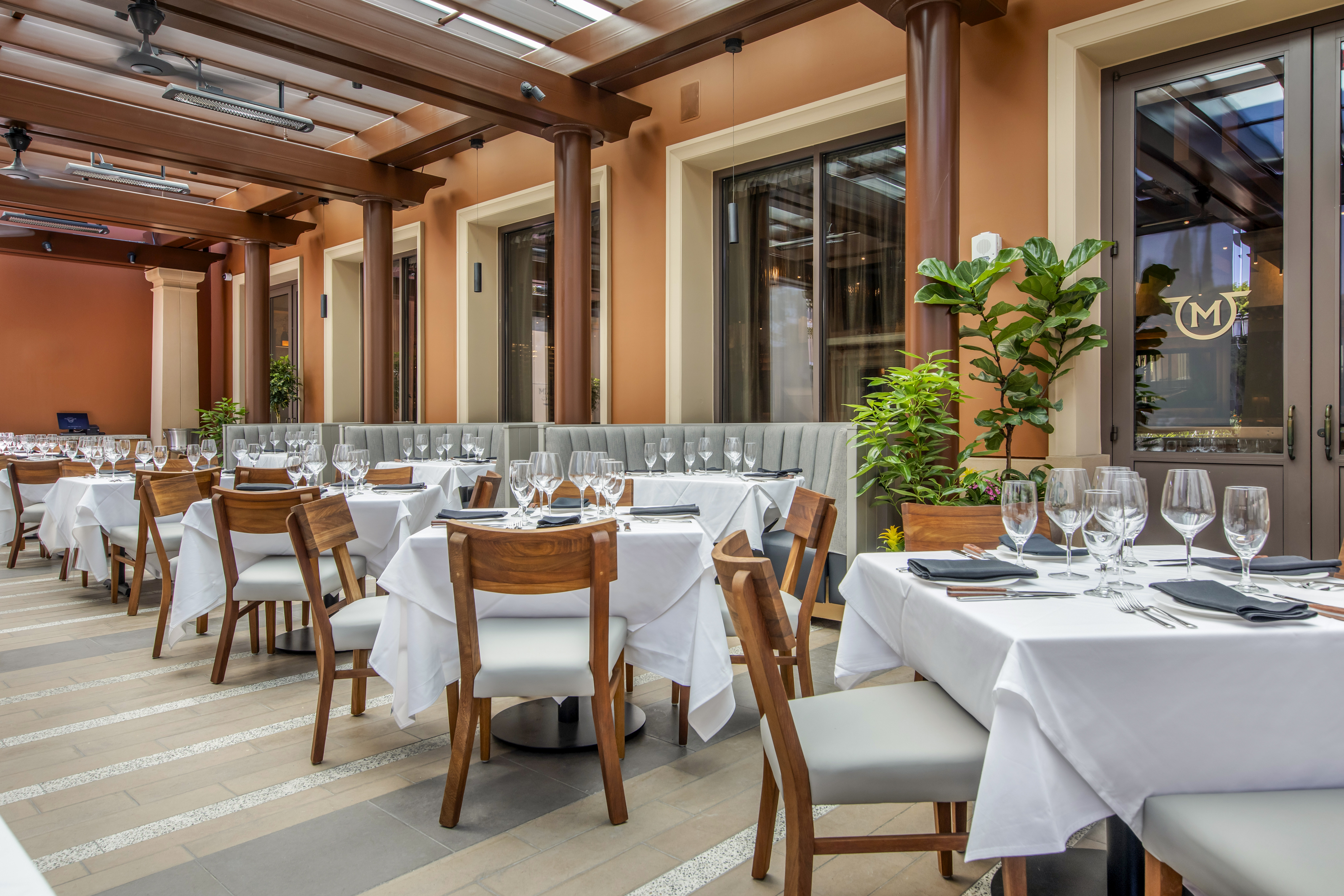 Irvine open air patio