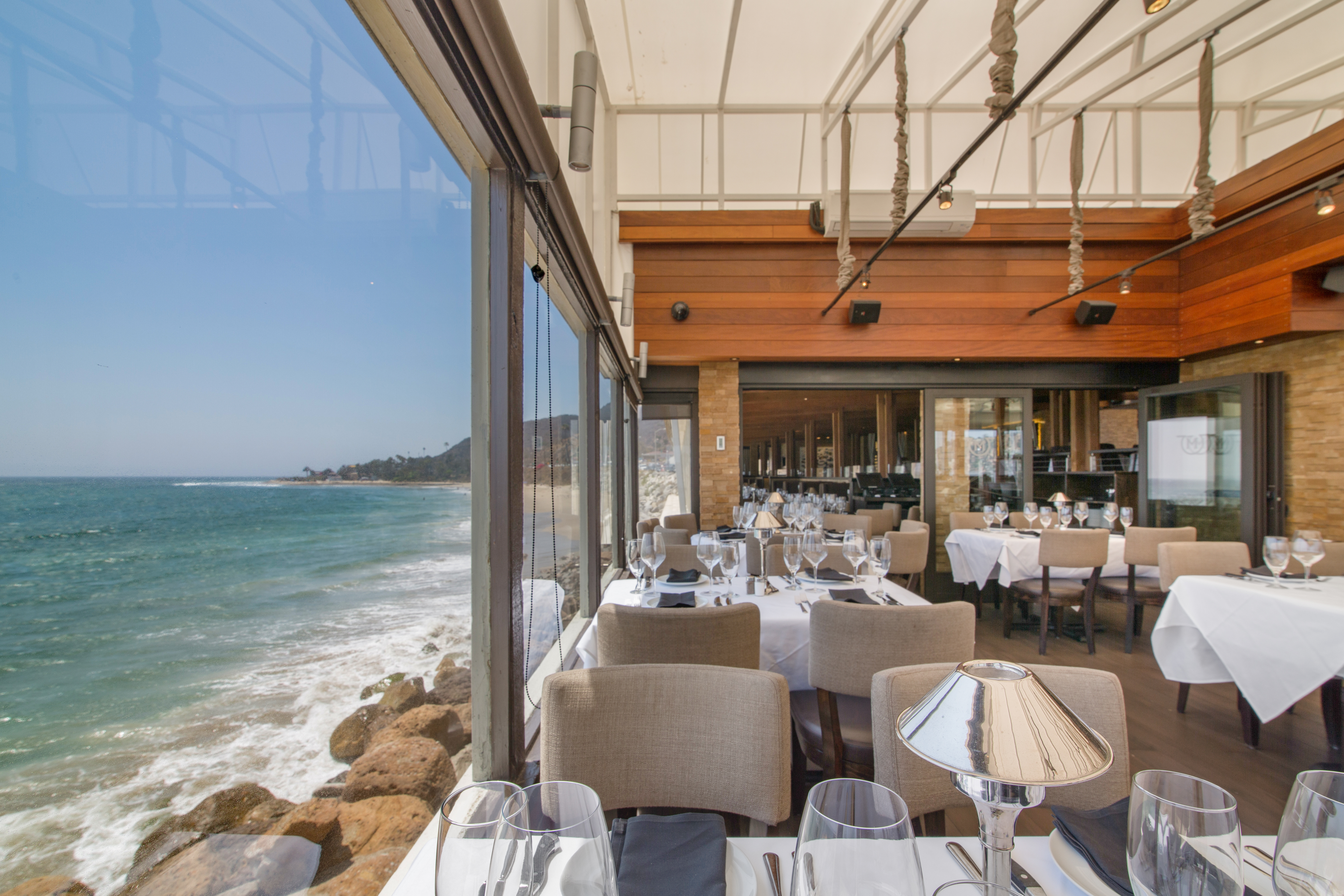 a glass of water on a table