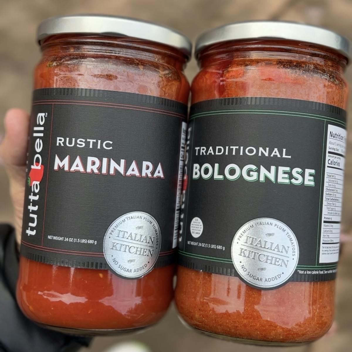 Tutta Bella jarred pasta sauces