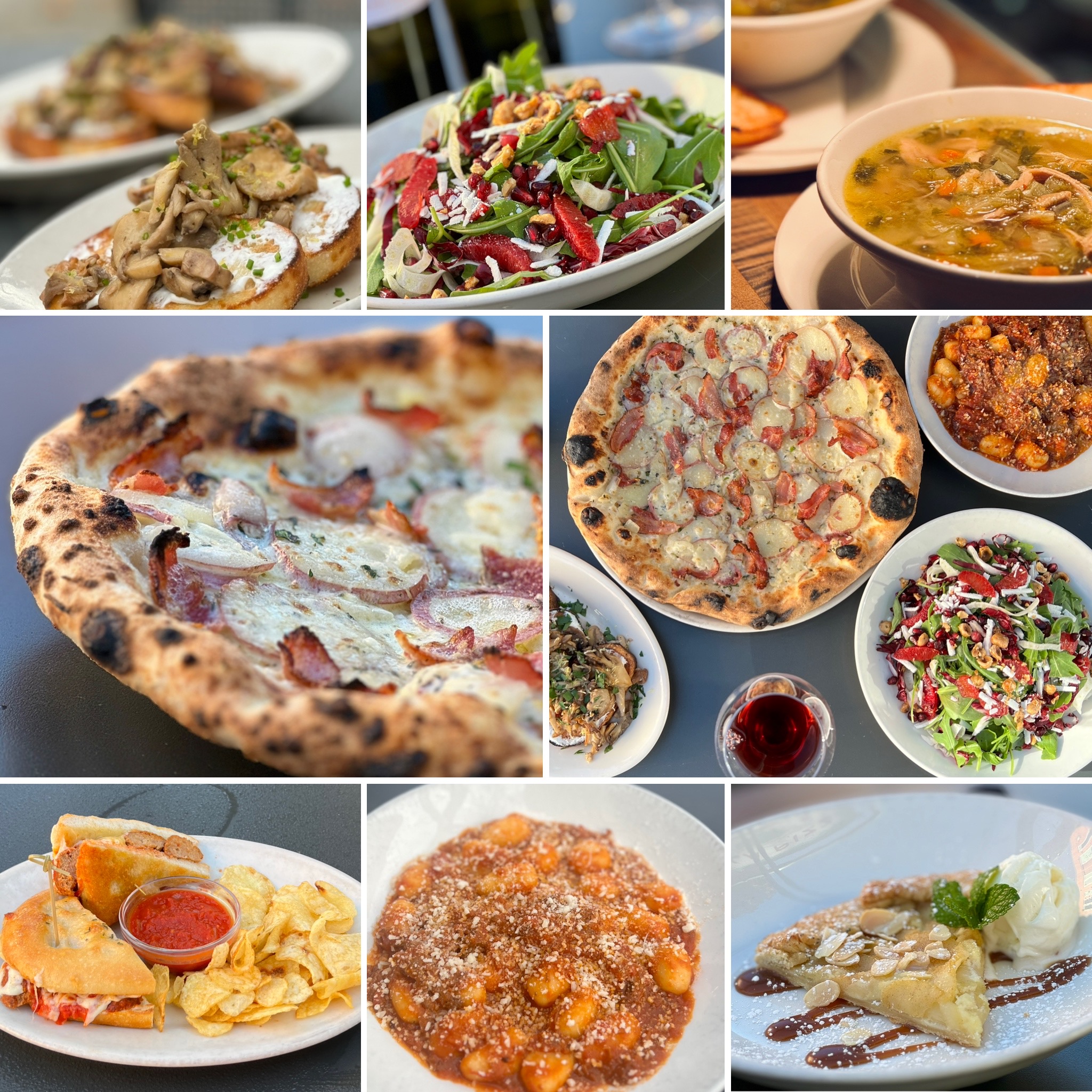 Warm up at Tutta Bella with our Winter Features! Tutta Bella Pizza