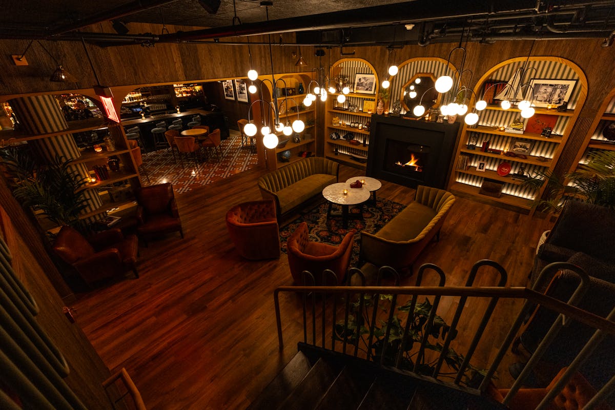 a large room
