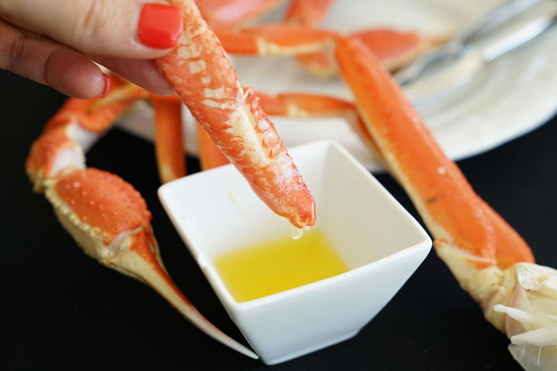 a crab on a table