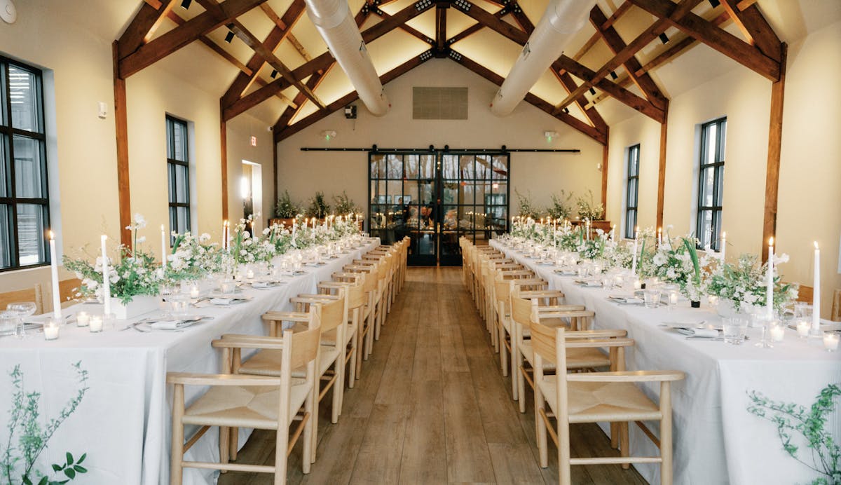 a dining room table