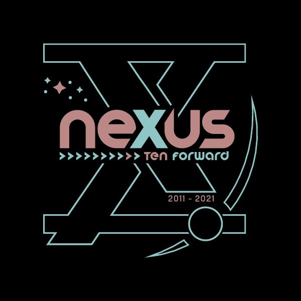 nexus brewery's 10th Year Anniversary Logo