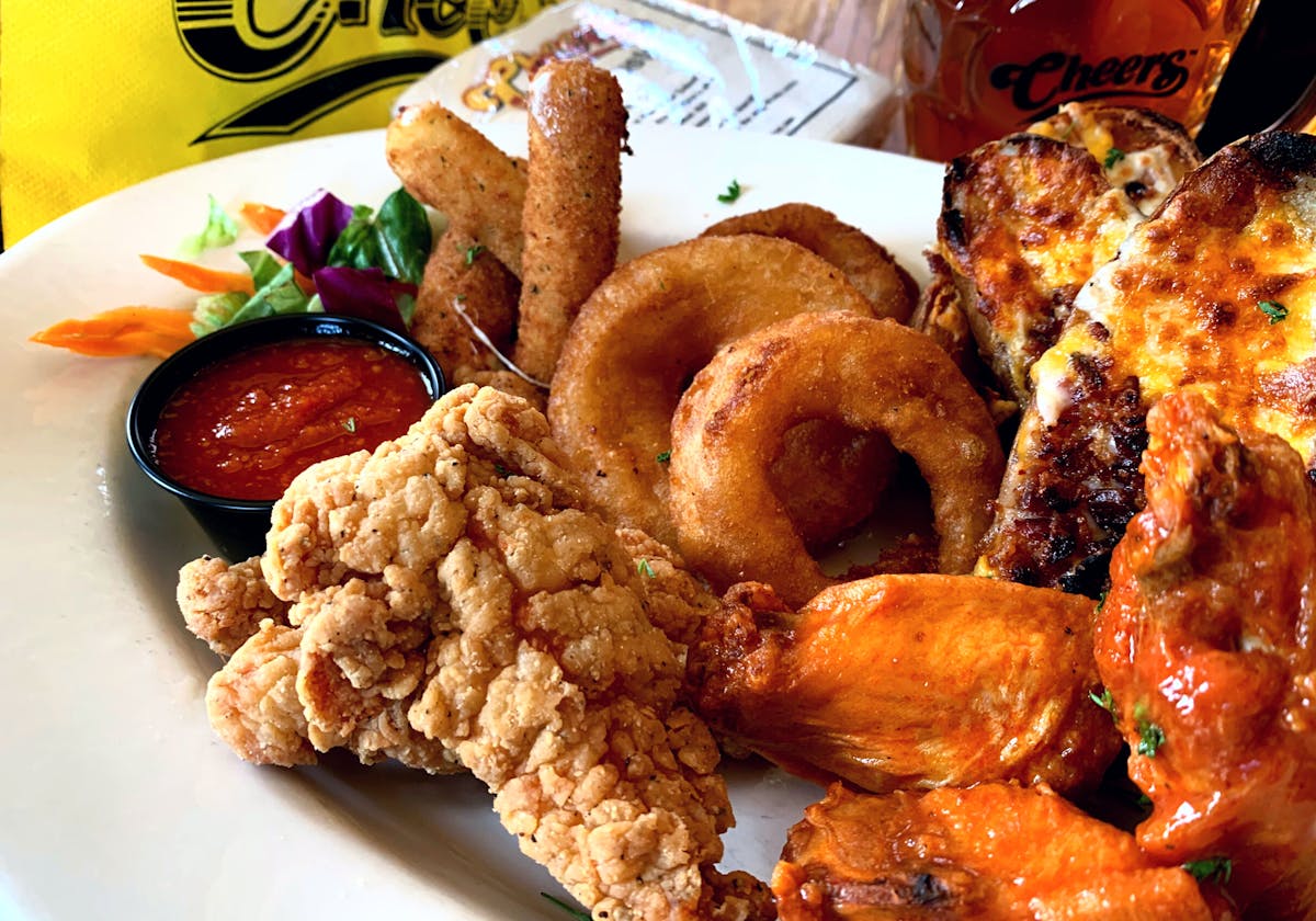 a plate of food