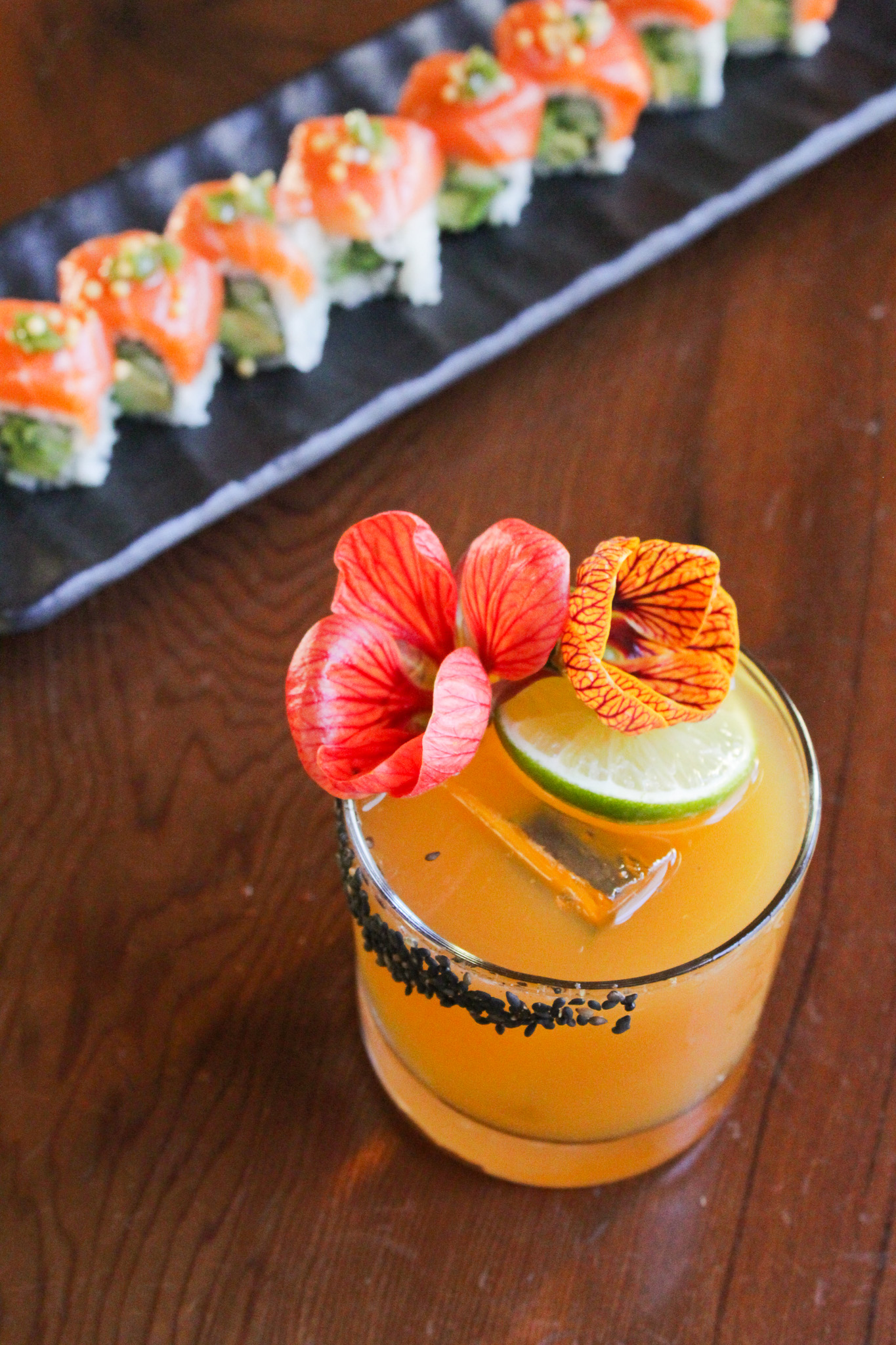 a vase sitting on top of a wooden table