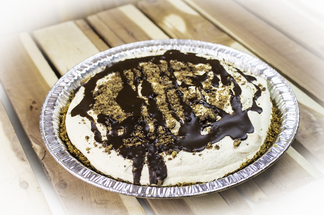 a piece of chocolate cake on a plate