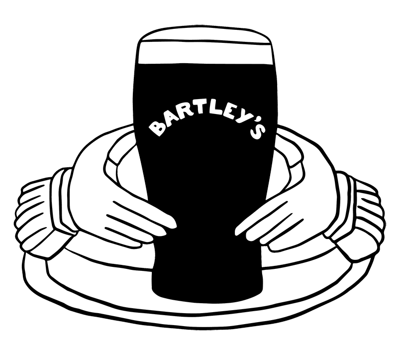 a close up of a beer icon