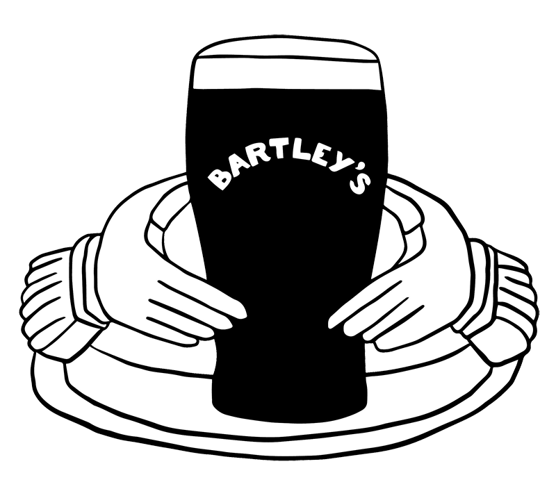 a close up of a beer icon