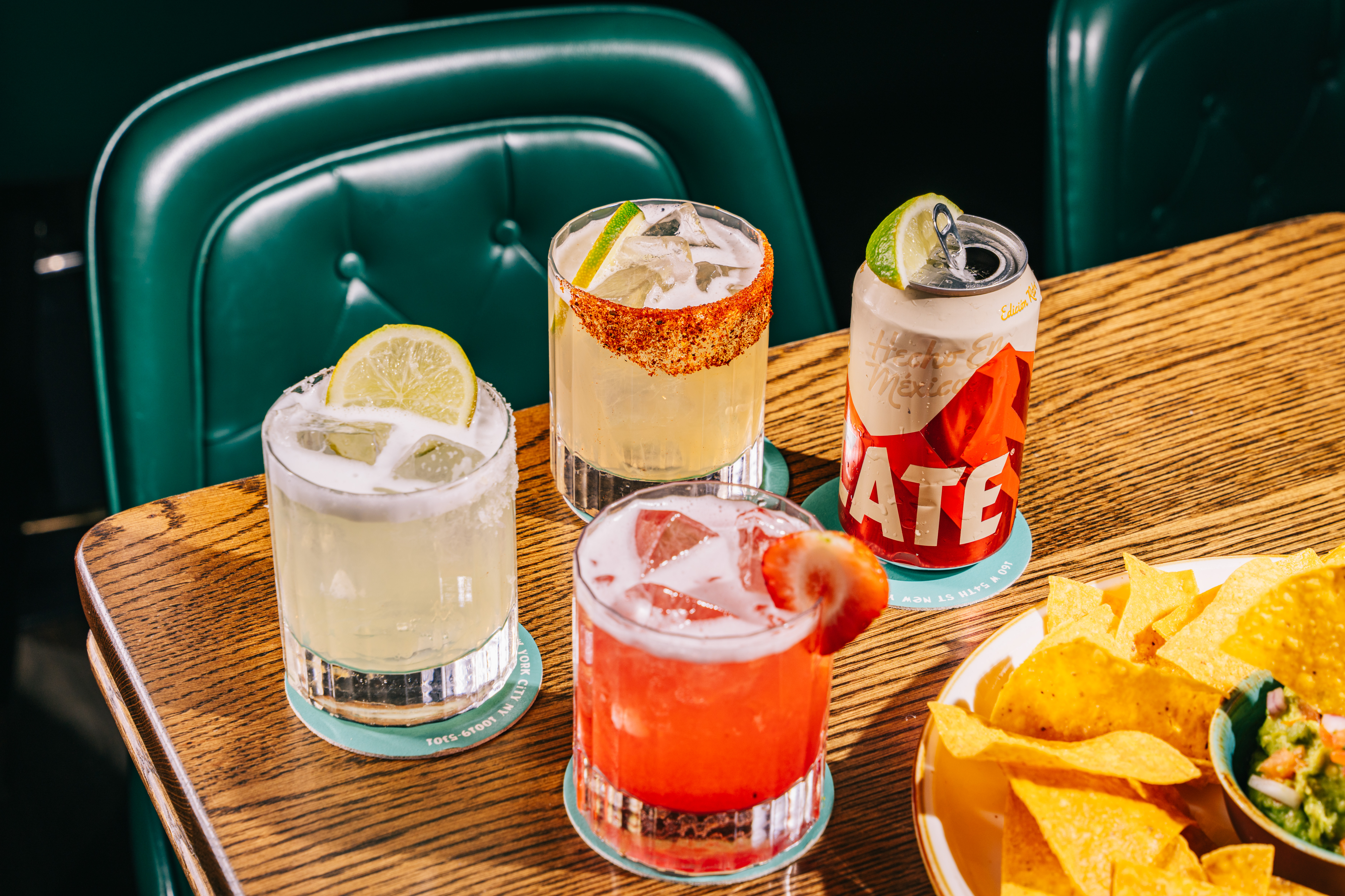 margaritas and tecate beer