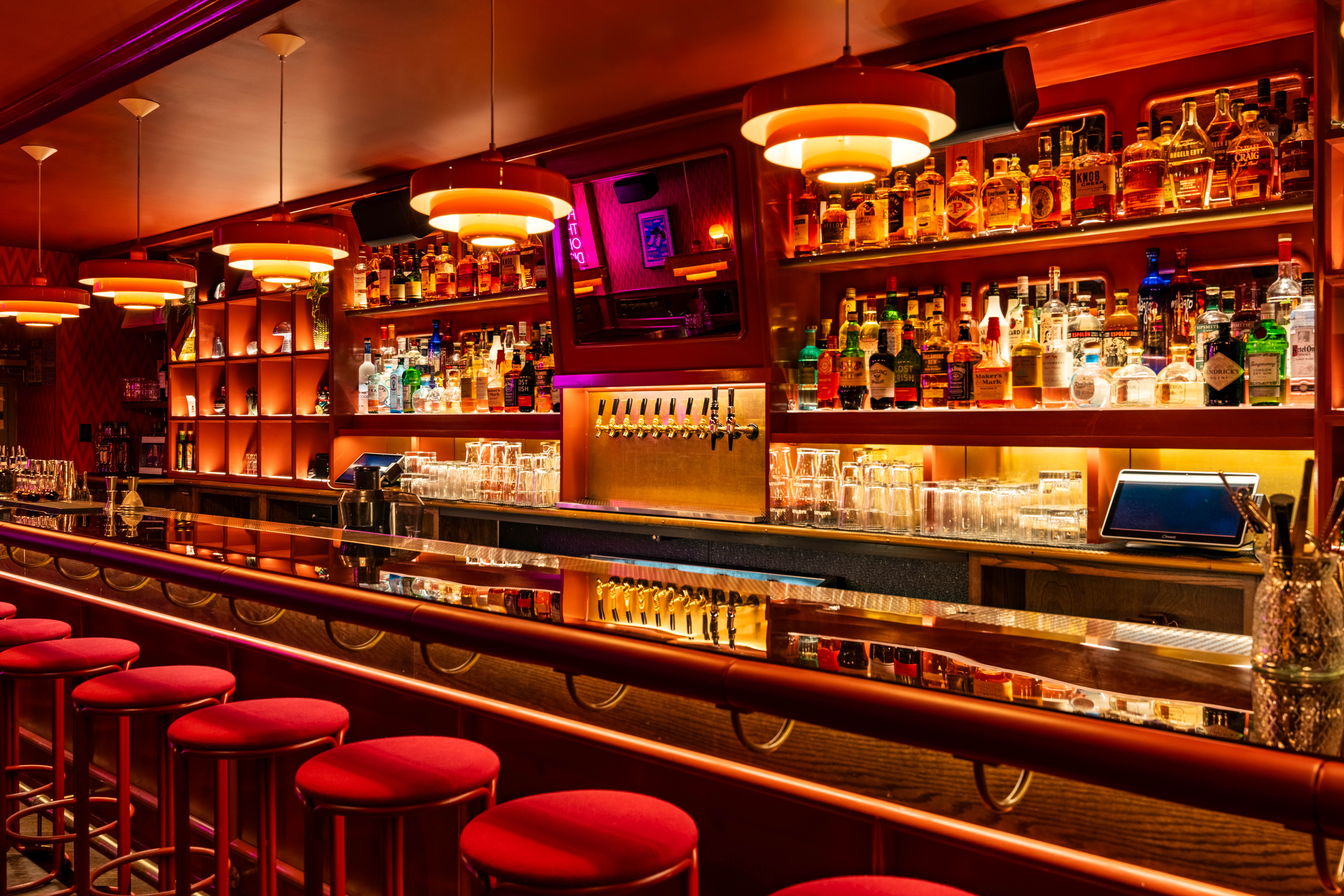 Fernando's Hideaway back bar