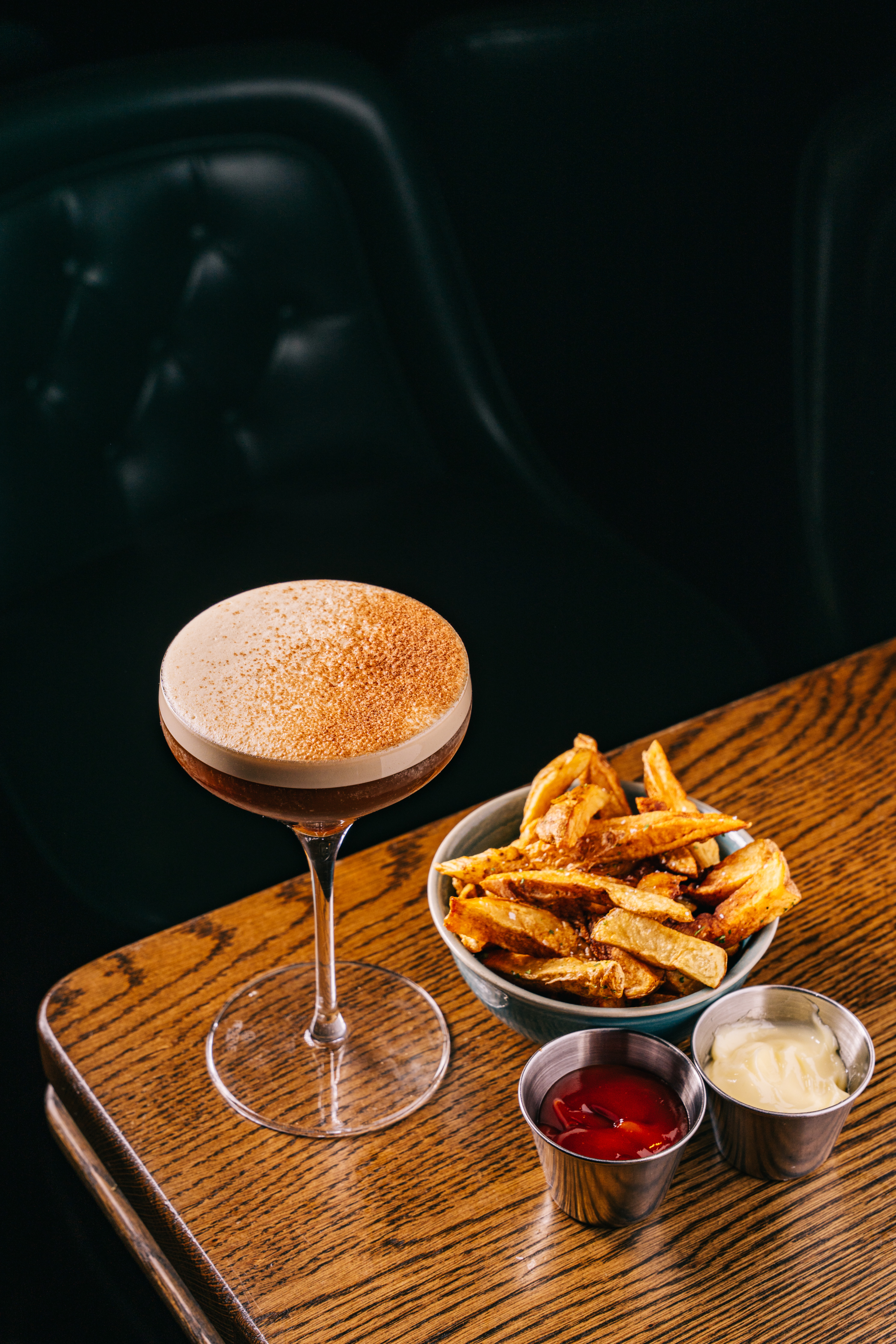 Salt Bae Cafe and fries