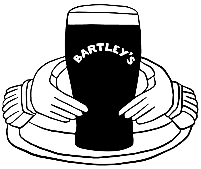a close up of a beer icon