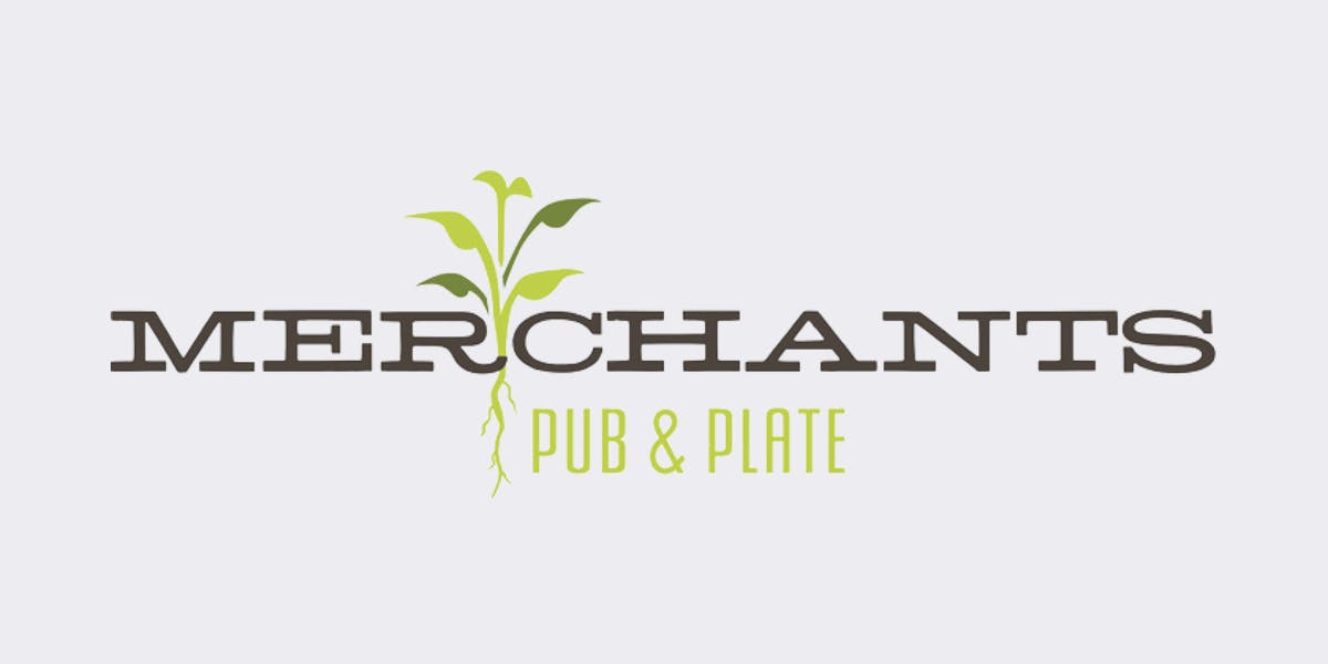 Merchants Pub & Plate restaurant logo - View nutrition facts, calories, and macros for menu items at 746 Massachusetts St, Lawrence, KS 66044