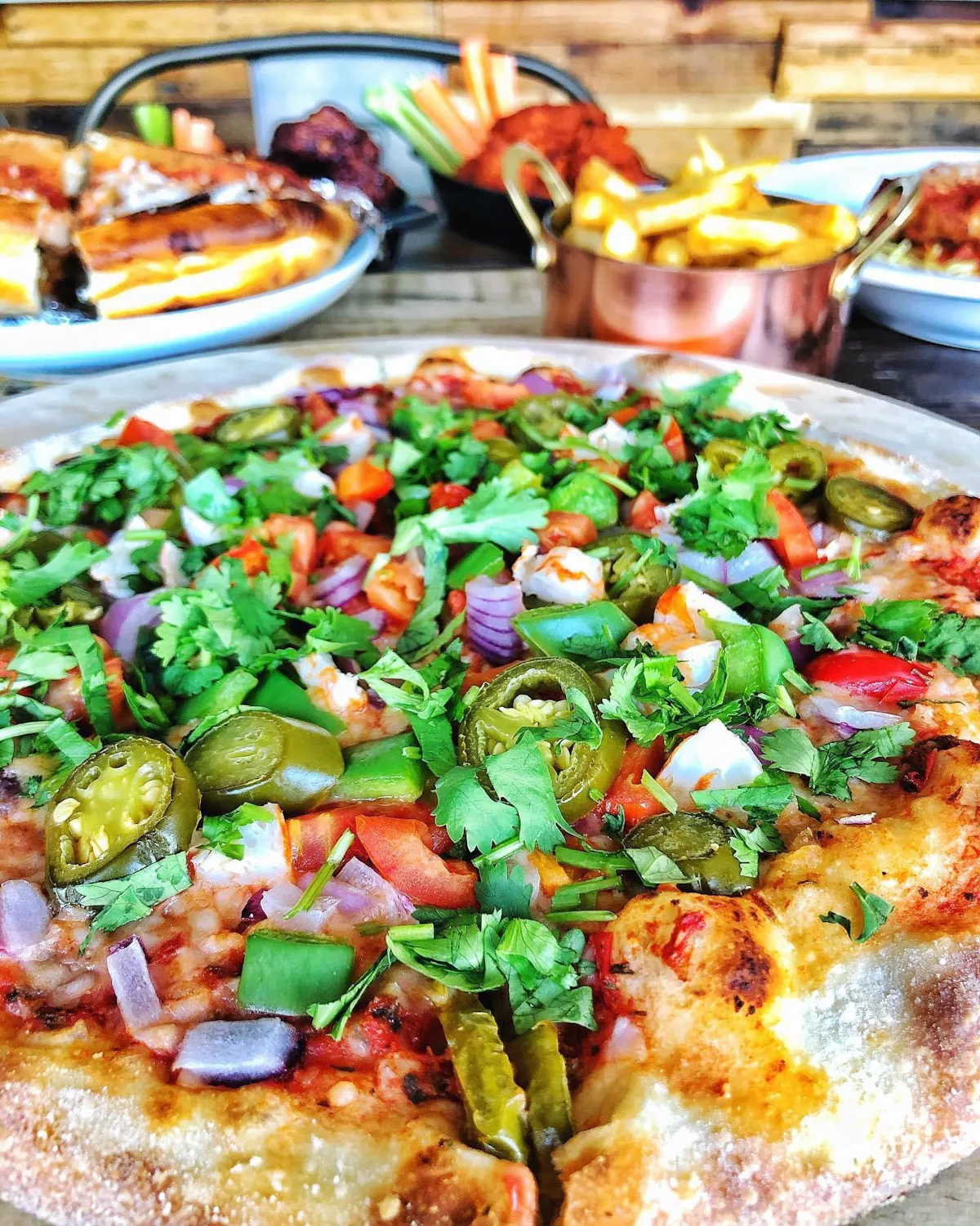 a plate of food