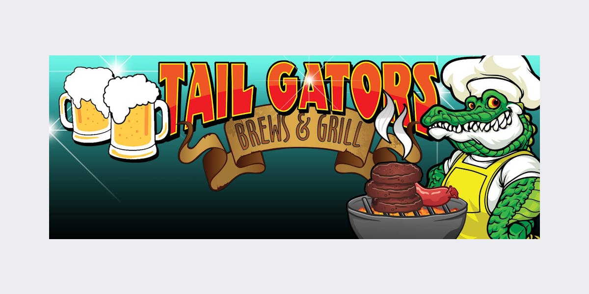 Tail-Gators Brews & Grill restaurant logo - View nutrition facts, calories, and macros for menu items at 464 SW Port St Lucie Blvd #103, Port St. Lucie, FL 34953