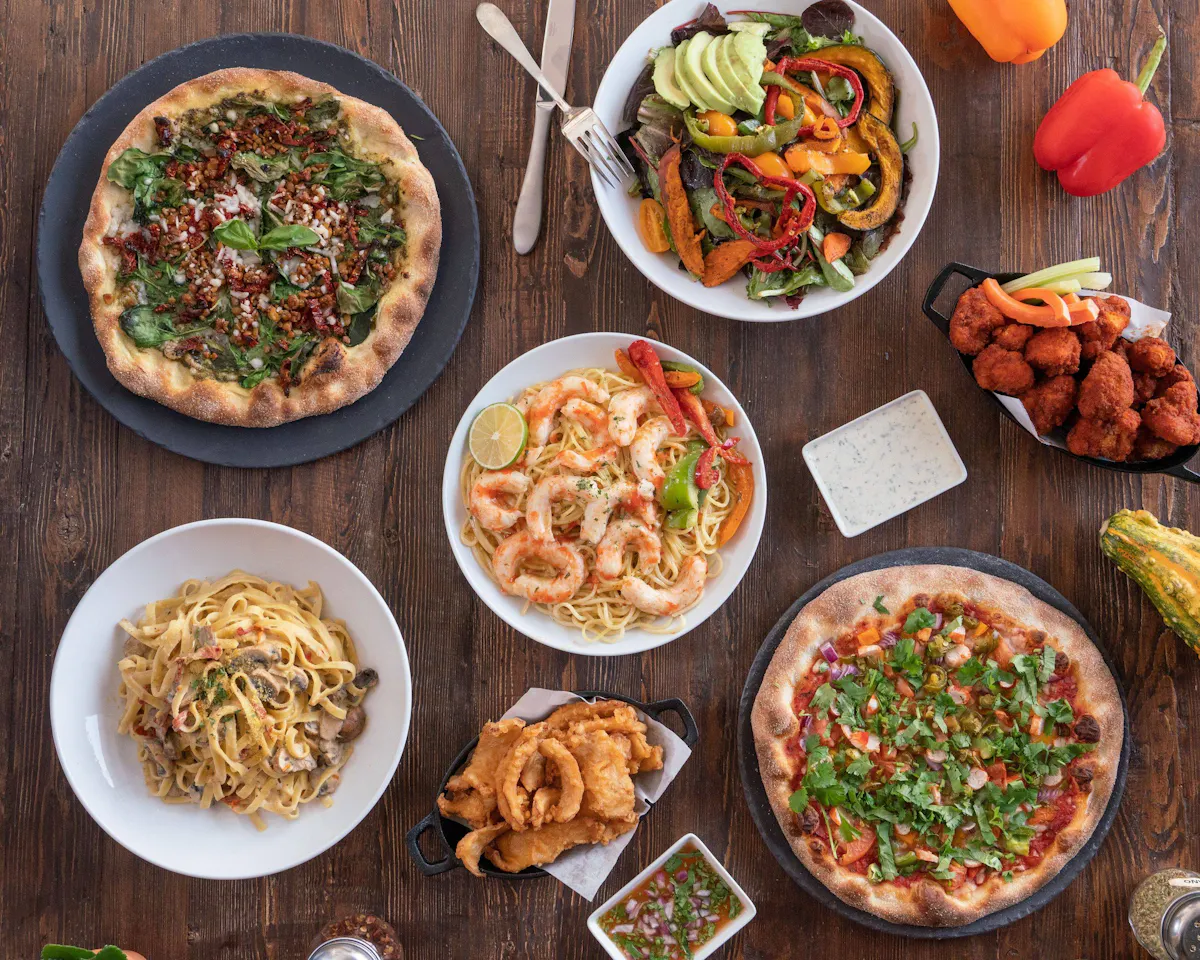a plate of food